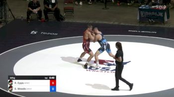 82 kg Round 2 - Ryan Epps, Army WCAP vs Spencer Woods, Army WCAP