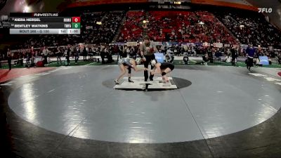 G 100 lbs Cons. Round 3 - Bentley Watkins, Twin Falls vs Kiera Hersel, Rocky Mountain