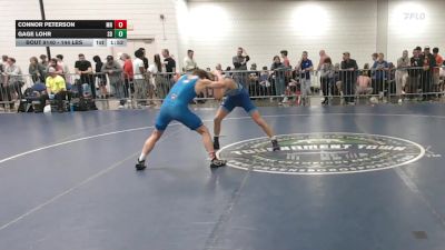 144 lbs Round Of 64 - Connor Peterson, MN vs Gage Lohr, SD