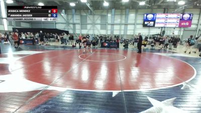U20 Women - 65 lbs Champ. Round 1 - Jessica Mendez, AZ vs Amanda Jaeger, KS