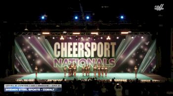 Bremen Steel Sports - Cobalt [2026 L2 Junior - D2 - Medium Day 2] 2026 CHEERSPORT National All Star Cheerleading Championship