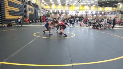 144 lbs 7th Place Match - Avery Paustian, McDominate Training Center vs Matthew Crimmins, Team Valley Wrestling Club