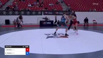 72 kg Rnd Of 32 - Ian Sandoz, Texas vs Aaron Dobbs, NMU-National Training Center