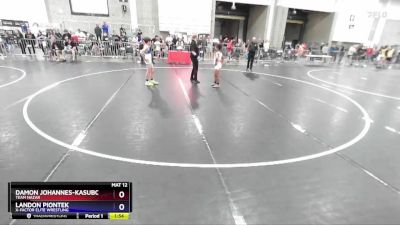 82 lbs Cons. Semi - Damon Johannes-Kasuboski, Team Nazar vs Landon Piontek, X-Factor Elite Wrestling