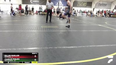 140 lbs Round 1 (6 Team) - Dillan Mueller, Brickroad vs Charles Philips, Mayo Quanchi