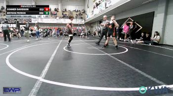 160 lbs Consolation - Conner Davidson, Roland Youth League Wrestling vs Bryson Petros, Red Ryder Wrestling Club