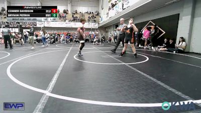 160 lbs Consolation - Conner Davidson, Roland Youth League Wrestling vs Bryson Petros, Red Ryder Wrestling Club