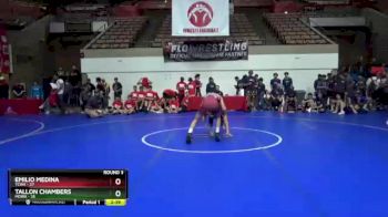 132 lbs Round 3 (16 Team) - Emilio Medina, TCWA vs Tallon Chambers, MDWA