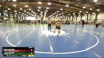96 lbs Rd# 1 9:00am Friday - Jack Miller, PA Gold vs Max Critzer, Ranger Wrestling Club