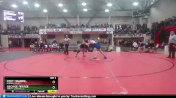 157 lbs Quarterfinal - George Ferree, Trinity (Louisville) vs Trey Cranfill, Oldham County