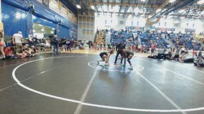 140 lbs Cons. Round 2 - Taylor Davison, Ocoee Wrestling Club vs Ansley Hines, Viera Hammers