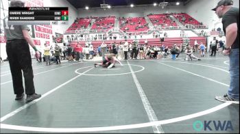 105-115 lbs Rr Rnd 2 - Madilyn Robinson, Team Nomad vs Braedyn Pemberton, Joy Wrestling Club