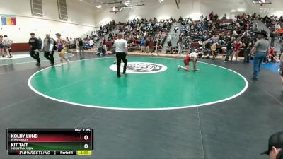 144 lbs Champ. Round 2 - Kolby Lund, Star Valley vs Kit Tait, Mountain View