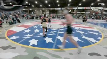 100 lbs Semifinal - Cora J. Sorenson, Watford City Wolves vs Jayla Swanson, Siouxland Wrestling Academy