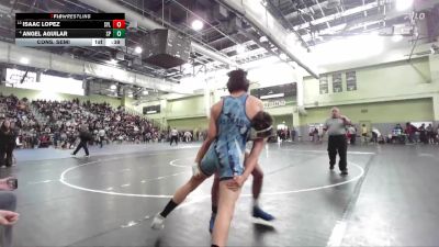 157 lbs Cons. Semi - Angel Aguilar, SAN PEDRO vs Isaac Lopez, SYLMAR