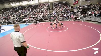 3A 132 lbs 5th Place Match - Hayden Adams, Juab vs Limoni Matakaiongo, Canyon View