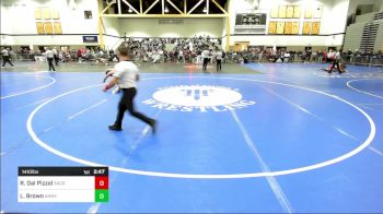 141D lbs Rr Rnd 3 - Ryan Dal Pizzol, Sacred Heart vs Logan Brown, Army