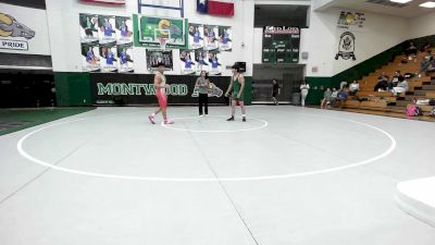 150 lbs Semifinal - Nathan Rivera, Montwood High School Wrestling vs Alec Duran, Franklin High School