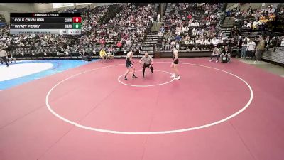 3A 138 lbs Champ. Round 1 - Cole Cavalieri, Canyon View vs Wyatt Perry, Summit Academy