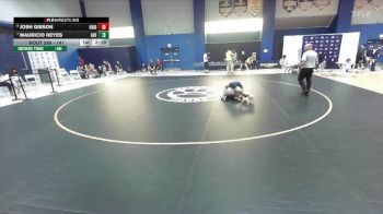 141 lbs Cons. Round 2 - Mauricio Reyes, Averett vs Josh Gibson, Heidelberg