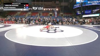 100 lbs Champ. Rd Of 16 - Krislynn Martinez, KS vs Aileen Paniagua, OR