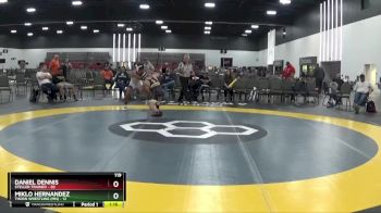 119 lbs 2nd Place Match (8 Team) - Miklo Hernandez, Thorn Wrestling (MN) vs Daniel Dennis, Steller Trained