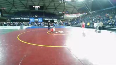 98 lbs Cons. Round 3 - Marcus Kogut, Kitsap Ironman Wrestling Club vs Gabriel Shaw, Steelclaw Wrestling Club