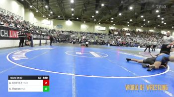 220 lbs Round Of 32 - ANGELO CORTEZ, Tulare Titans Wrestling Club vs Anthony Ramos, Prosser Wrestling Academy