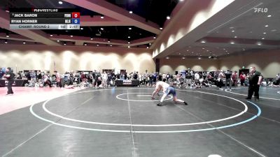 126 lbs Champ. Round 2 - Jack Baron, Pennsylvania vs Ryan Horner, New Jersey