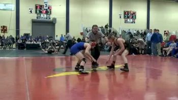 130lbs Jordan Rinken Waverly Shelrock-IA vs. Jake Short Simley-MN