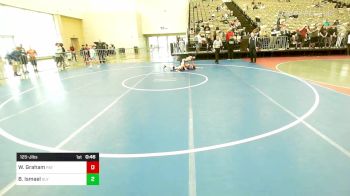 125-J lbs Quarterfinal - William Graham, Patriot Club vs Brody Ismael, Olympic