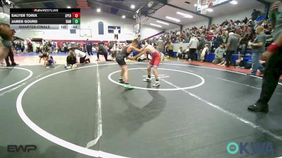 70-75 lbs Quarterfinal - Salyer Torix, Sperry Wrestling Club vs James Gourd, Raw Wrestling Club