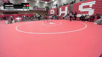 157 lbs Quarterfinal - Cole Canell, Arlington vs Ruben Rios, Toppenish