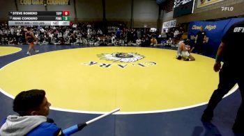 123 lbs 7th Place - Steve Romero, Toppenish (WA) vs Rene Cordero, Poway