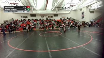 170 lbs Quarterfinal - Harlie Velarde, Lander Valley vs Ella Kelley, Kemmerer