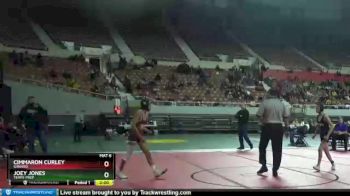 Champ. Round 1 - Cimmaron Curley, Ganado vs Joey Jones, Tempe Prep