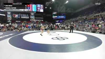 115 lbs Champ. Rd Of 32 - Iris Reitz, PA vs Kendal Haynie, FL
