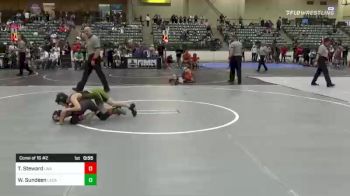 73 lbs Consi Of 16 #2 - Taylor Steward, Lassen Wrestling Association vs Walker Sundeen, Legacy Nevada