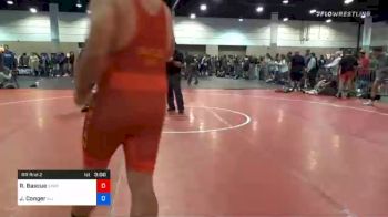 130 kg Prelims - Ryan Bascue, Spartan Mat Club vs Jayson Conger, All American Wrestling Club