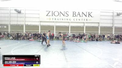 150 lbs Semifinal - Myka Love, Sanderson Wrestling Academy vs Ian Nielsen, Sanderson Wrestling Academy