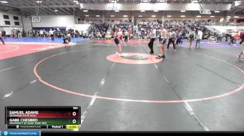 184 lbs Cons. Round 4 - Samuel Adams, Dickinson State (N.D.) vs Gabe Chesbro, University Of Saint Mary (KS)