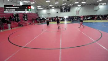 130 lbs Champ. Round 2 - Jen Harness, Ukiah vs Evelyn Bernardo, James Logan