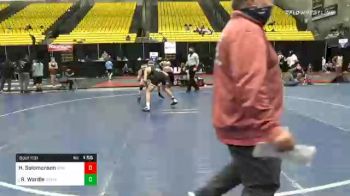 138 lbs Prelims - Hunter Solomonson, Unattached 8 vs River Wardle, Unattached 110