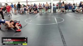 76 lbs Round 1 (6 Team) - Caleb Hodo, Warhawks Wrestling vs Zachary Paris, Revolution Elite