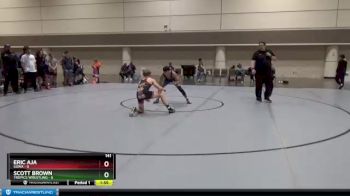 141 lbs Round 5 (6 Team) - Eric Aja, SOWA vs Scott Brown, Tropics Wrestling