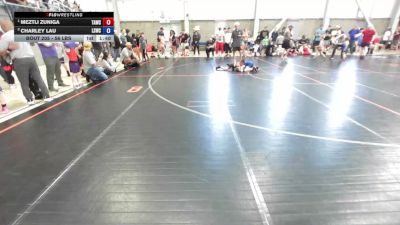 56 lbs 1st Place Match - Meztli Zuniga, Team Aggression Wrestling Club vs Charley Lau, Lake Stevens Wrestling Club