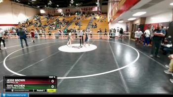 110 lbs 5th Place Match - Tate Machen, Cody Middle School vs Jesse Brown, Greybull MS
