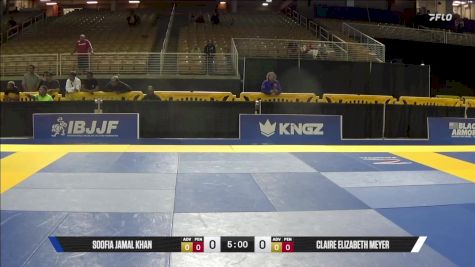 Claire Elizabeth Meyer vs Soofia Jamal Khan 2025 Pan Jiu Jitsu IBJJF Championship