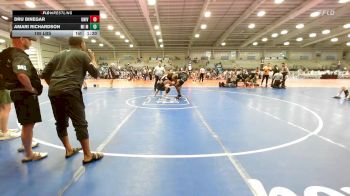 195 lbs Rr Rnd 3 - Dru Binegar, University Hawks Wrestling Club vs Amari Richardson, MI MAFIA (COBRA MAFIA)