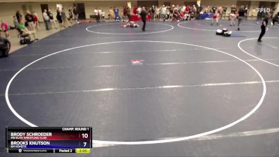 135 lbs Round 4 - Cody Vancura, Flat Earth Wrestling Club vs Quinn Gilbertson, No Nonsense Wrestling